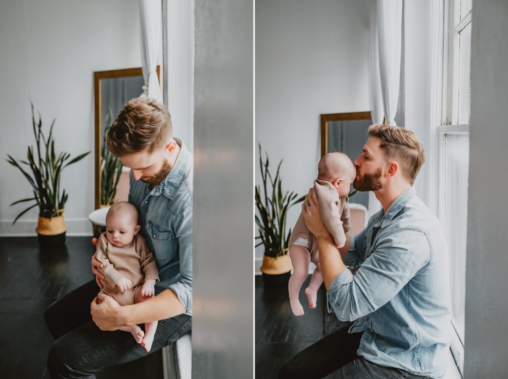 Lifestyle Studio Family Session in Dallas Texas by Family Photographer Kyrsten Ashlay Photography