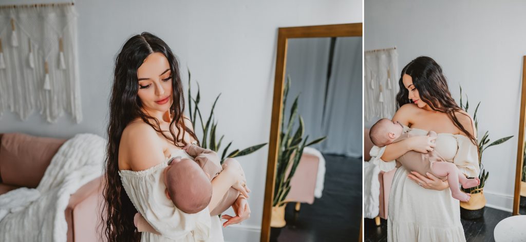 Lifestyle Studio Family Session in Dallas Texas by Family Photographer Kyrsten Ashlay Photography