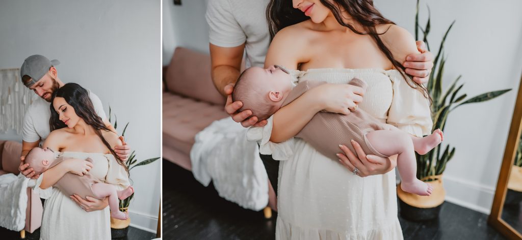 Lifestyle Studio Family Session in Dallas Texas by Family Photographer Kyrsten Ashlay Photography