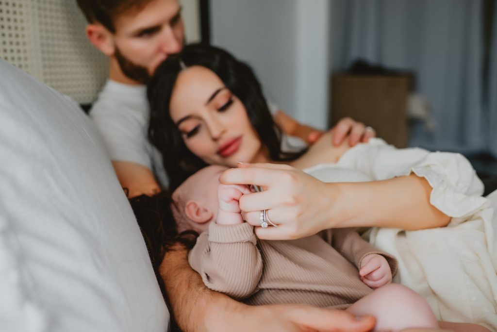 Lifestyle Studio Family Session in Dallas Texas by Family Photographer Kyrsten Ashlay Photography