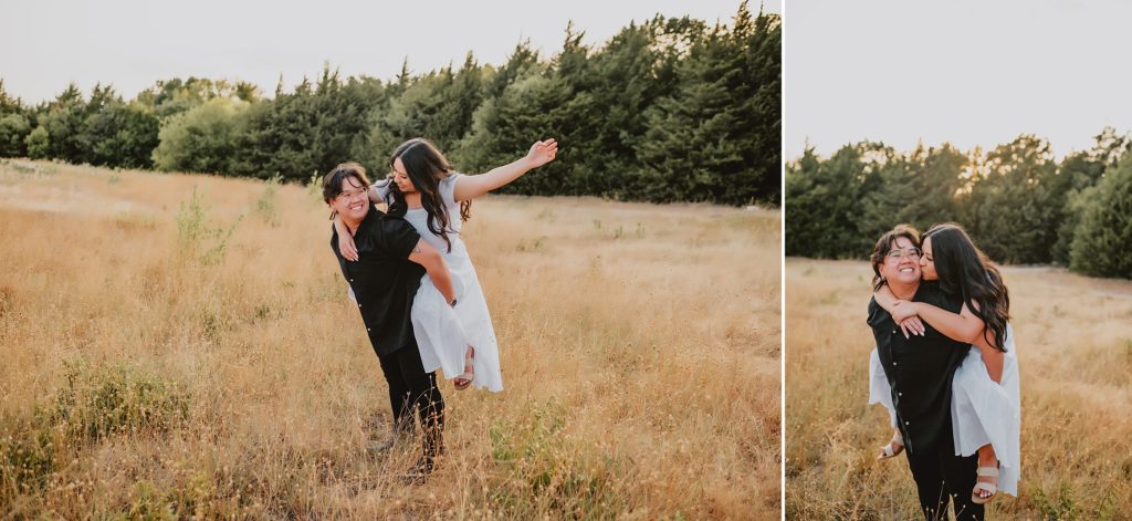 Summer Engagement Session at Arbor Hills Nature Preserve in Plano TX by Dallas Wedding Photographer Kyrsten Ashlay Photography