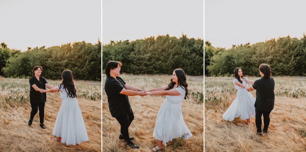 Summer Engagement Session at Arbor Hills Nature Preserve in Plano TX by Dallas Wedding Photographer Kyrsten Ashlay Photography