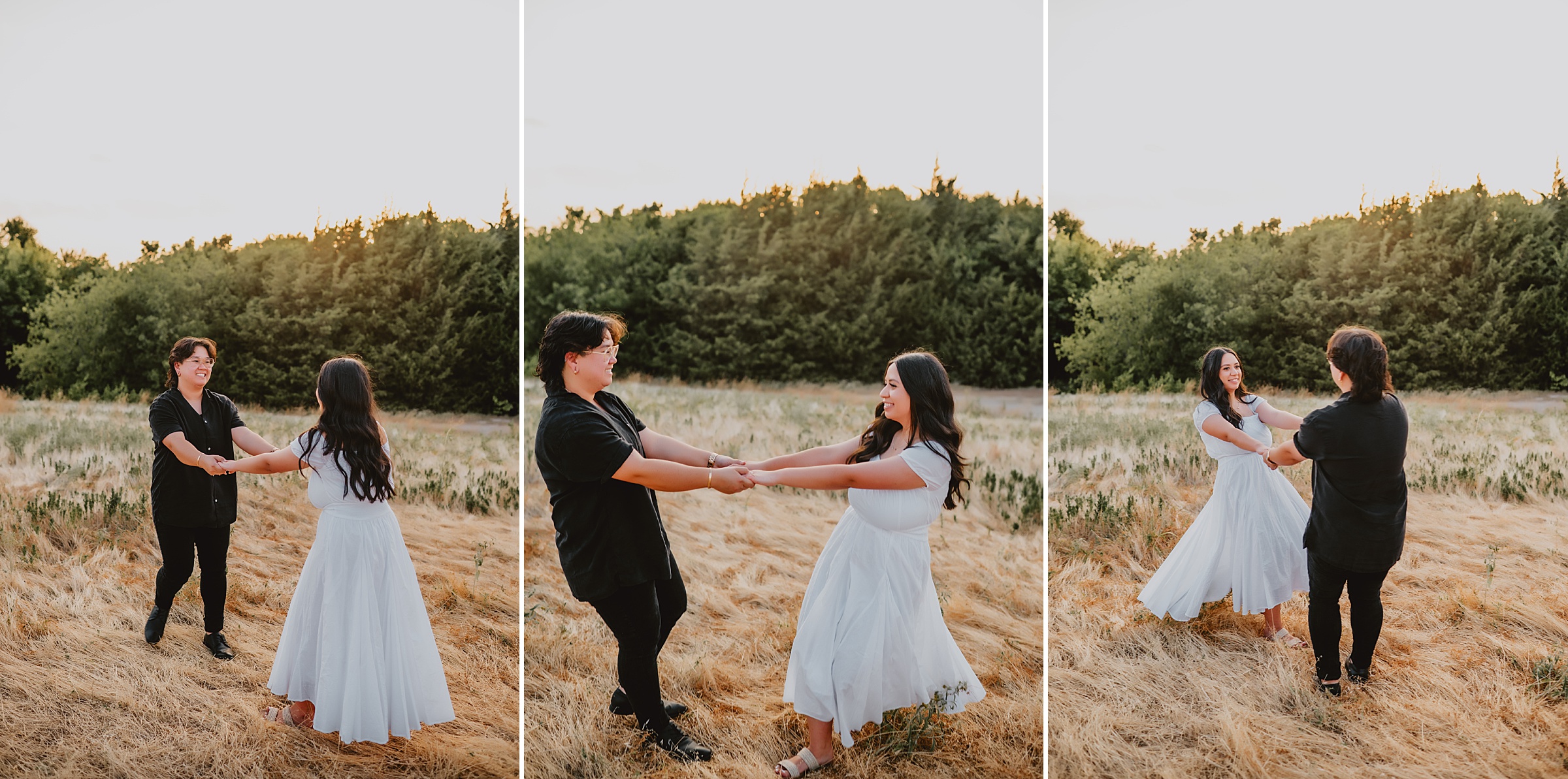 Summer Engagement Session at Arbor Hills Nature Preserve in Plano TX by Dallas Wedding Photographer Kyrsten Ashlay Photography