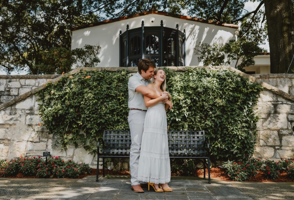 Dallas Arboretum Engagement Session by Dallas Wedding Photographer Kyrsten Ashlay Photography