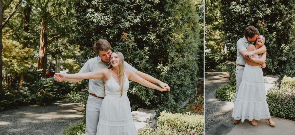 Dallas Arboretum Engagement Session by Dallas Wedding Photographer Kyrsten Ashlay Photography