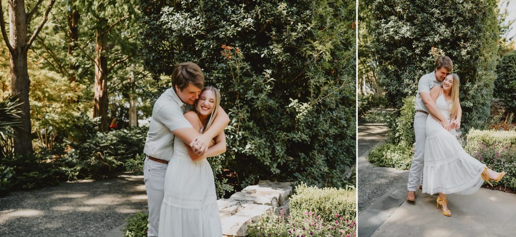 Dallas Arboretum Engagement Session by Dallas Wedding Photographer Kyrsten Ashlay Photography