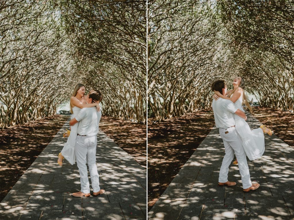 Dallas Arboretum Engagement Session by Dallas Wedding Photographer Kyrsten Ashlay Photography