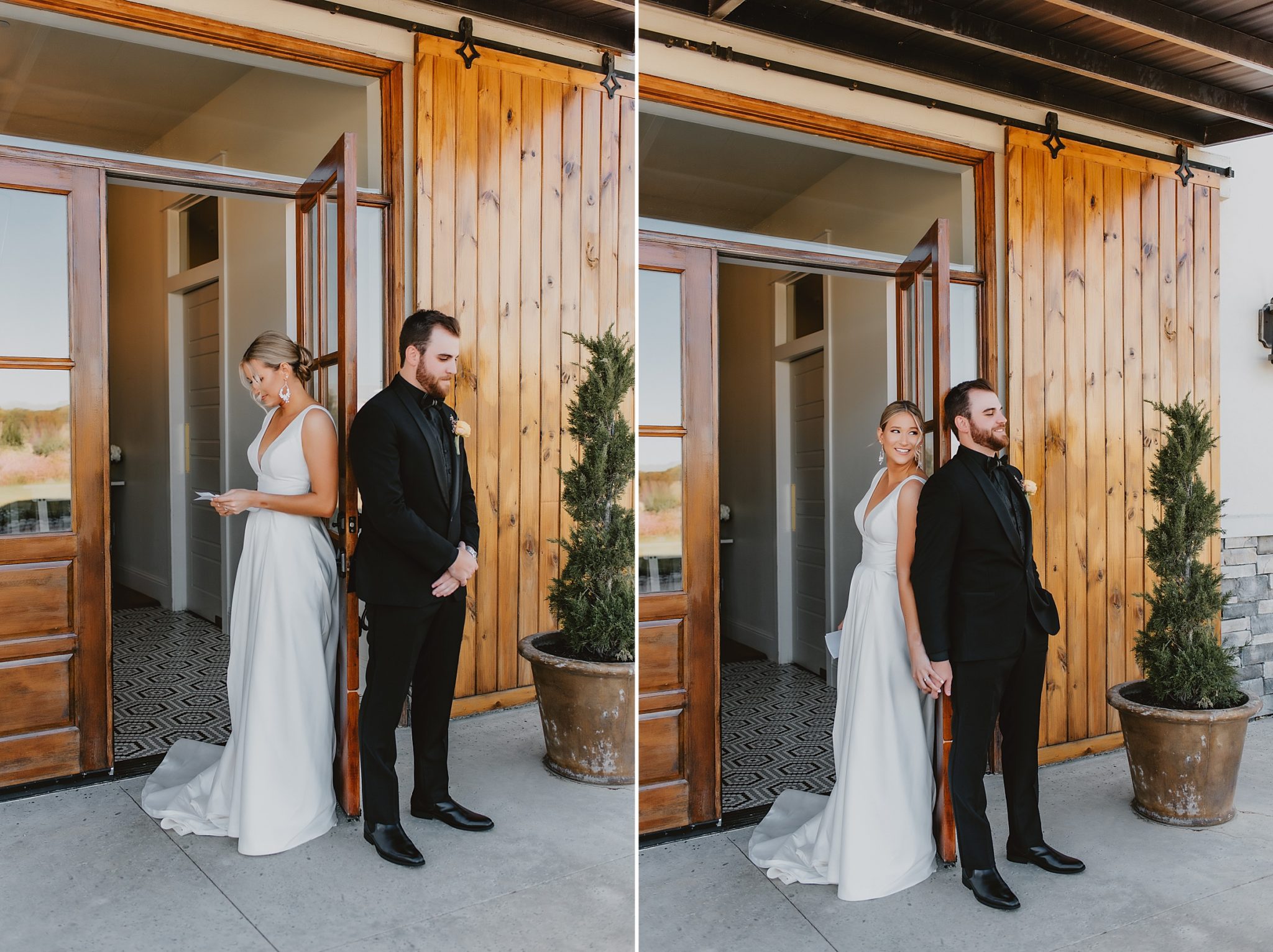 Fun and Romantic Fall Wedding at Oak + Ivy in Aubrey, TX
