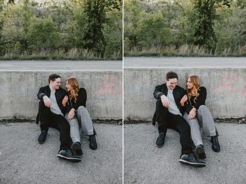 Tulsa Oklahoma Engagement Session by Oklahoma Wedding Photographer Kyrsten Ashlay Photography