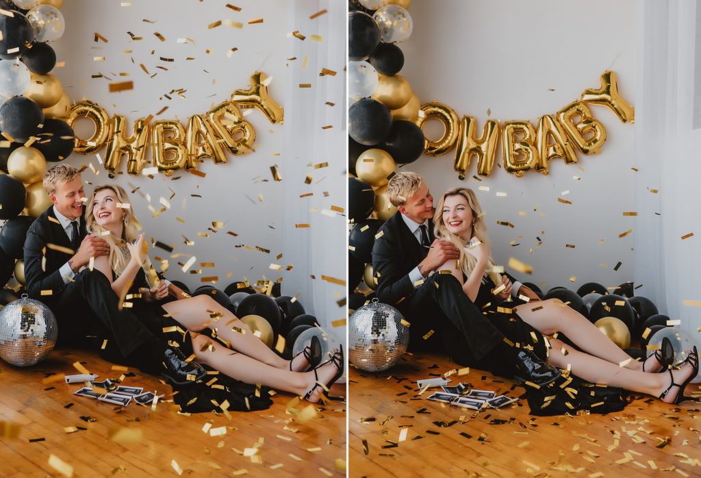 Editorial Luxury Maternity Announcement Session by Dallas Wedding Photographer Kyrsten Ashlay Photography