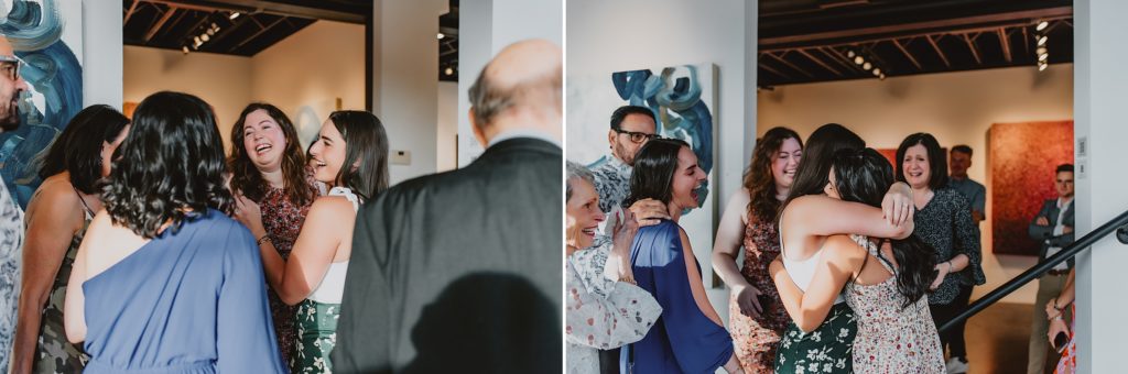 Proposal at Laura Rathe Fine Art Gallery in Dallas by Dallas Wedding Photographer Kyrsten Ashlay Photography