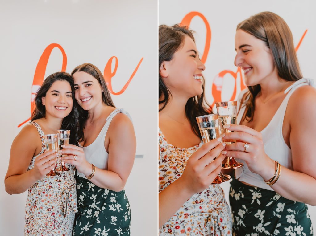 Proposal at Laura Rathe Fine Art Gallery in Dallas by Dallas Wedding Photographer Kyrsten Ashlay Photography