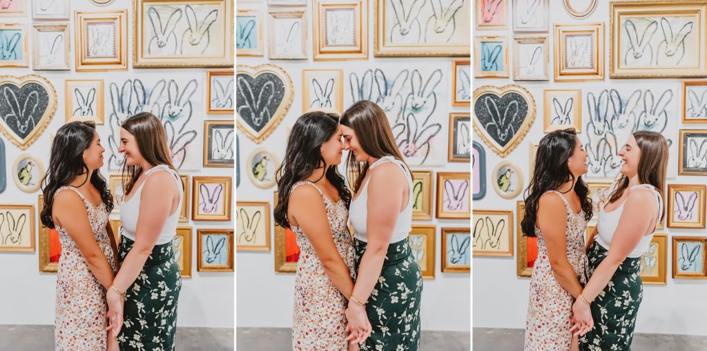 Proposal at Laura Rathe Fine Art Gallery in Dallas by Dallas Wedding Photographer Kyrsten Ashlay Photography