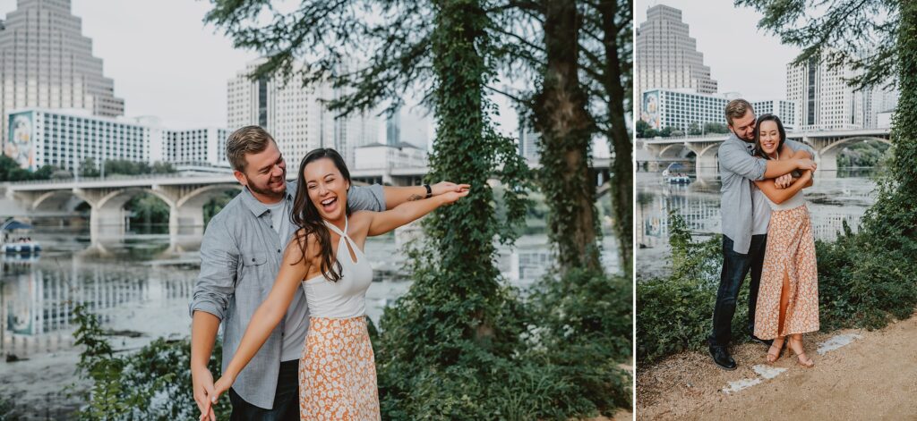 Auditorium Shores in Austin Texas Engagement Session by Austin Wedding Photographer Kyrsten Ashlay Photography