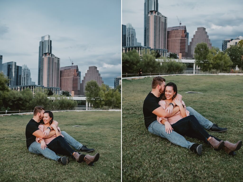 Auditorium Shores in Austin Texas Engagement Session by Austin Wedding Photographer Kyrsten Ashlay Photography
