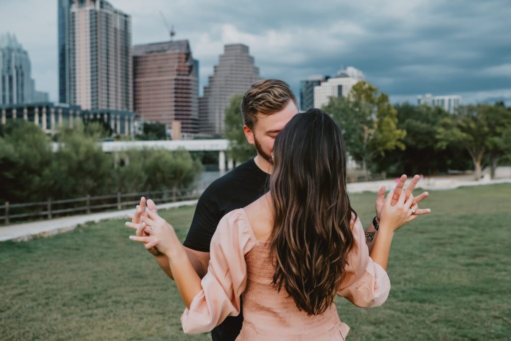 Auditorium Shores in Austin Texas Engagement Session by Austin Wedding Photographer Kyrsten Ashlay Photography