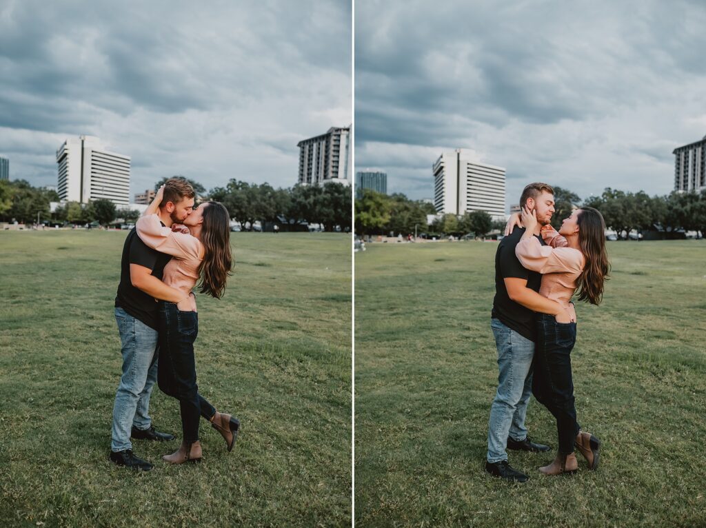 Auditorium Shores in Austin Texas Engagement Session by Austin Wedding Photographer Kyrsten Ashlay Photography