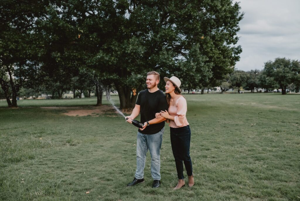 Auditorium Shores in Austin Texas Engagement Session by Austin Wedding Photographer Kyrsten Ashlay Photography