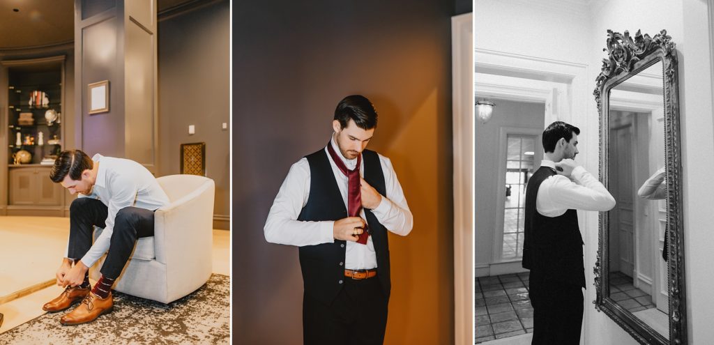 Brunch Wedding at The Olana in Hickory Creek, TX by Dallas Wedding Photographer