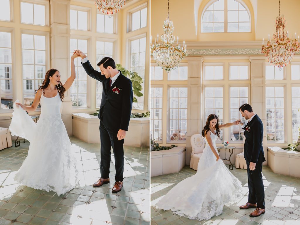 Brunch Wedding at The Olana in Hickory Creek, TX by Dallas Wedding Photographer