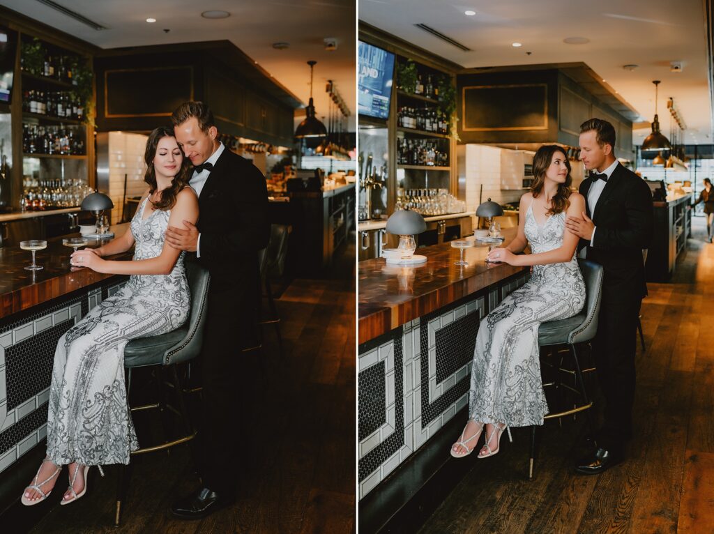 Refined engagement session at The Henry in Dallas by Dallas Wedding Photographer