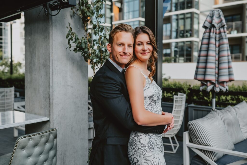 Refined engagement session at The Henry in Dallas by Dallas Wedding Photographer