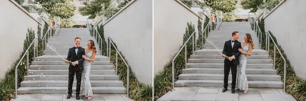 Refined engagement session at The Henry in Dallas by Dallas Wedding Photographer