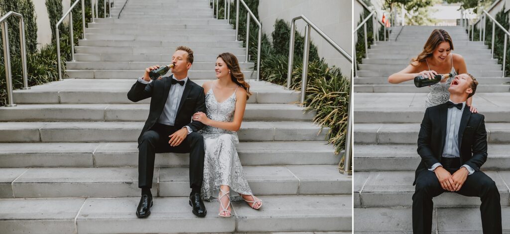 Refined engagement session at The Henry in Dallas by Dallas Wedding Photographer