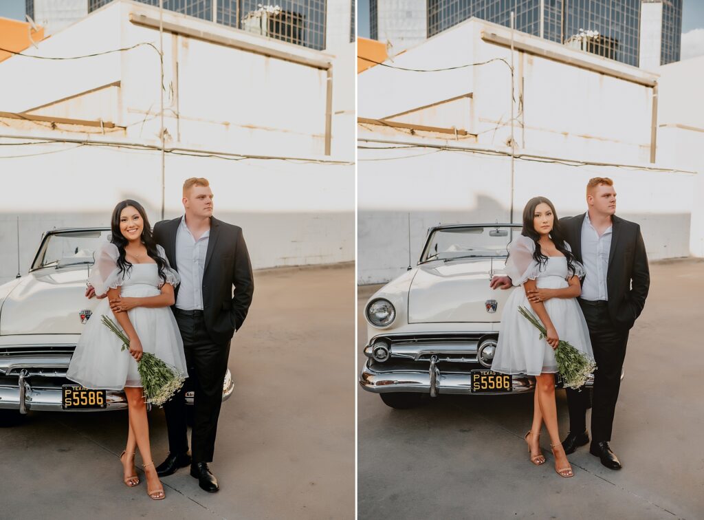 Sundance Square Engagement Session by Fort Worth Wedding Photographer Kyrsten Ashlay Photography