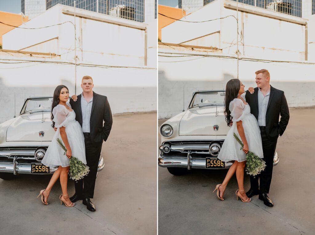 Sundance Square Engagement Session by Fort Worth Wedding Photographer Kyrsten Ashlay Photography