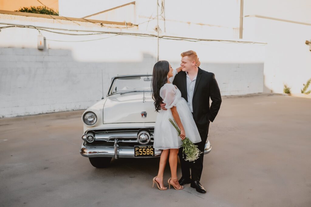 Sundance Square Engagement Session by Fort Worth Wedding Photographer Kyrsten Ashlay Photography