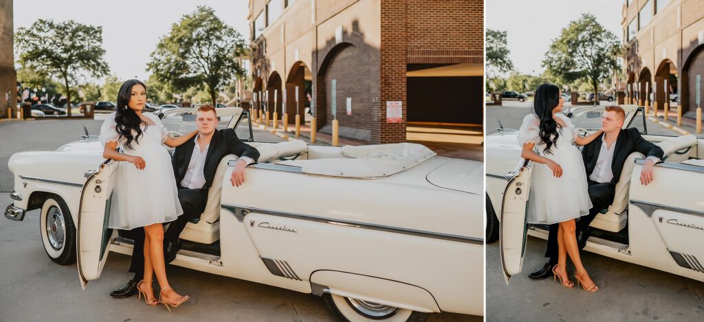 Sundance Square Engagement Session by Fort Worth Wedding Photographer Kyrsten Ashlay Photography
