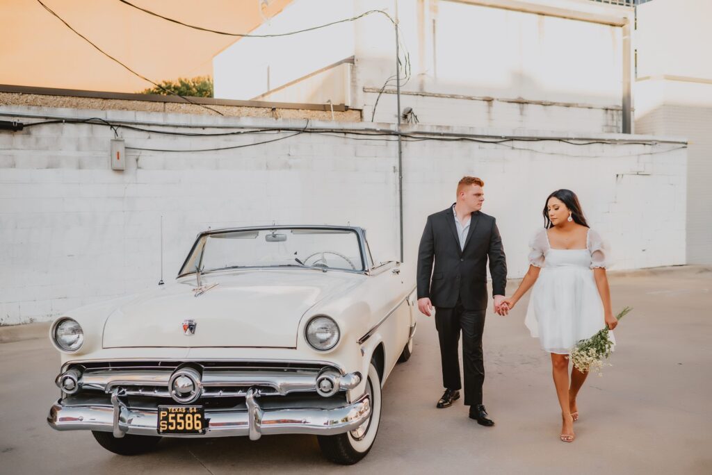 Sundance Square Engagement Session by Fort Worth Wedding Photographer Kyrsten Ashlay Photography