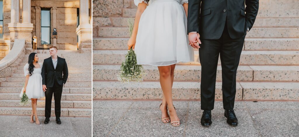 Sundance Square Engagement Session by Fort Worth Wedding Photographer Kyrsten Ashlay Photography