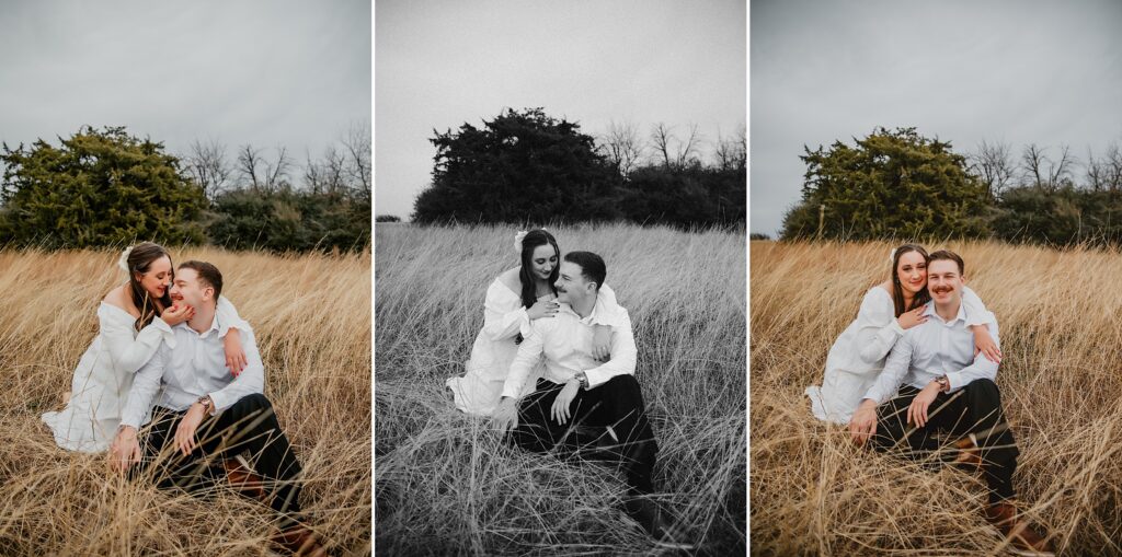 Winter White Rock Lake Engagement Session by Dallas Wedding Photographer Kyrsten Ashlay Photography