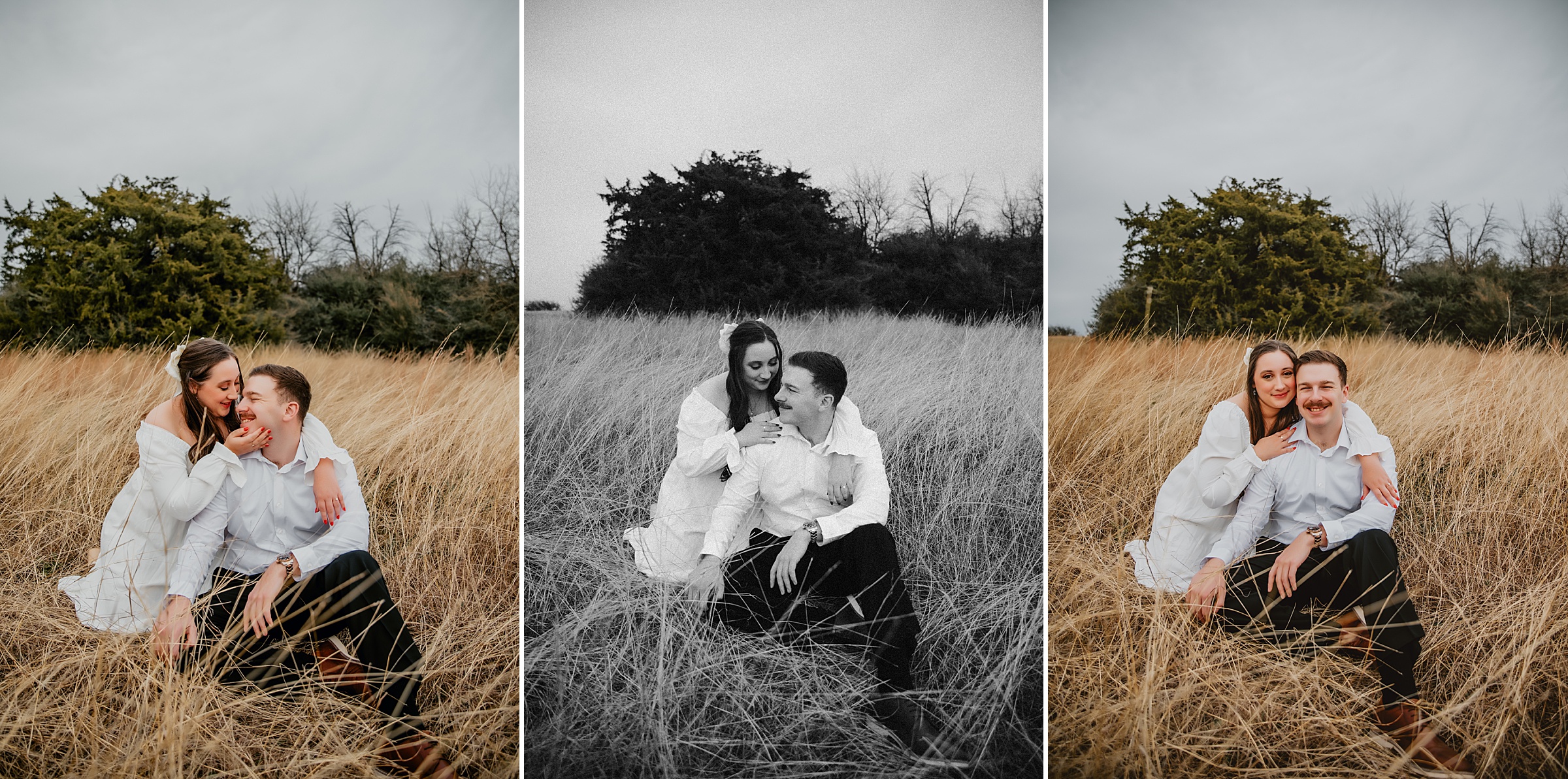 Winter White Rock Lake Engagement Session by Dallas Wedding Photographer Kyrsten Ashlay Photography