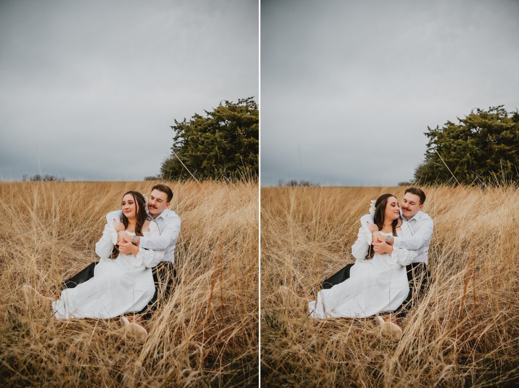 Winter White Rock Lake Engagement Session by Dallas Wedding Photographer Kyrsten Ashlay Photography