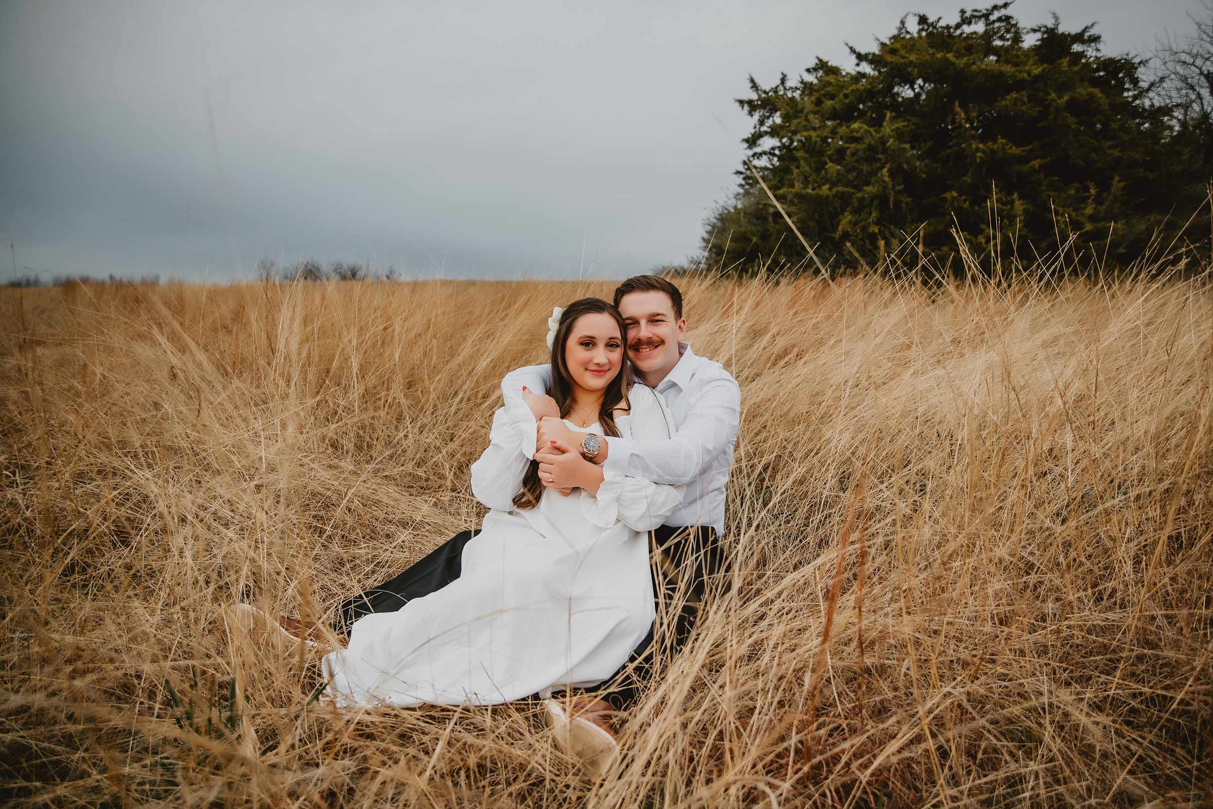 Winter White Rock Lake Engagement Session by Dallas Wedding Photographer Kyrsten Ashlay Photography