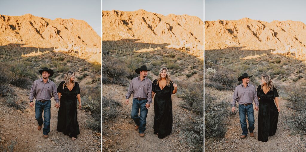 Saguaro National Park Engagement Session in Tucson AZ by Destination Wedding Photographer Kyrsten Ashlay Photography