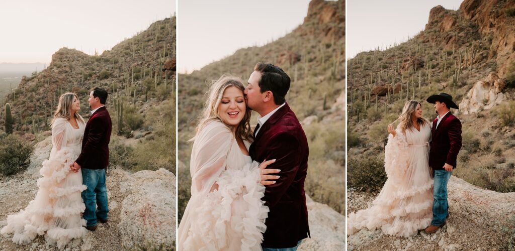 Saguaro National Park Engagement Session in Tucson AZ by Destination Wedding Photographer Kyrsten Ashlay Photography
