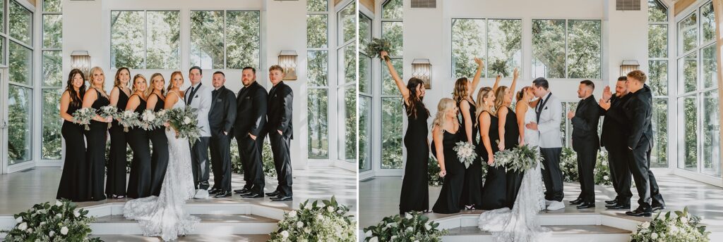 Wedding at Glass Chapel Tulsa Oklahoma by Tulsa Wedding Photographer Kyrsten Ashlay Photography