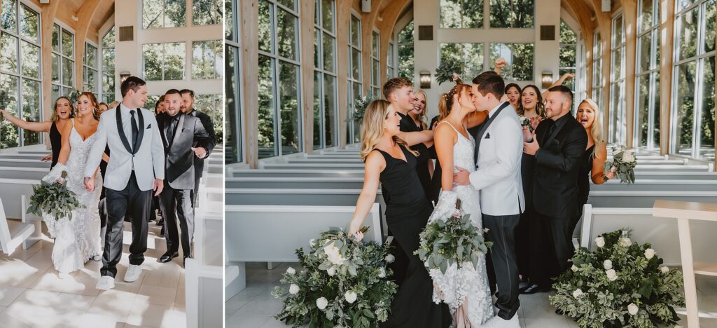 Wedding at Glass Chapel Tulsa Oklahoma by Tulsa Wedding Photographer Kyrsten Ashlay Photography