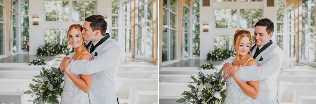 Wedding at Glass Chapel Tulsa Oklahoma by Tulsa Wedding Photographer Kyrsten Ashlay Photography