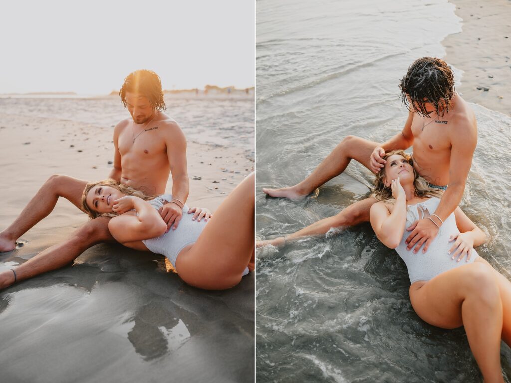 Folly Beach South Carolina Engagement Session by Destination Wedding Photographer Kyrsten Ashlay Photography