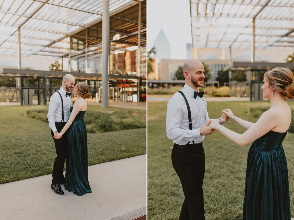 Formal Winspear Opera House Engagement Session by Dallas Wedding Photographer Kyrsten Ashlay Photography