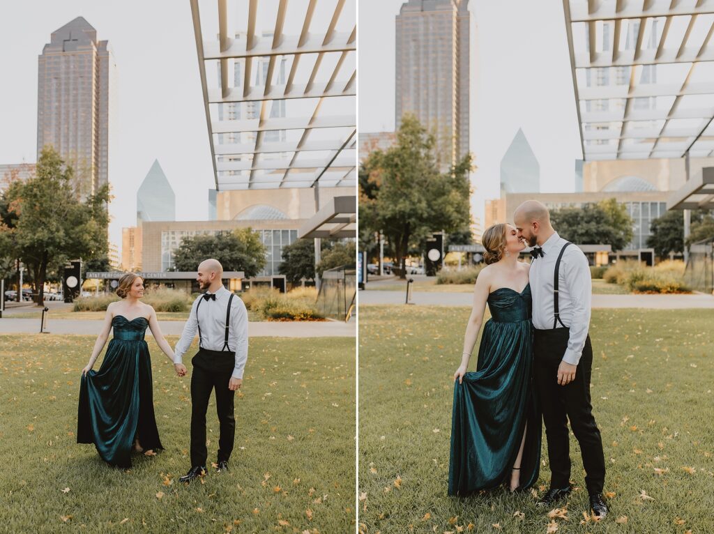 Formal Winspear Opera House Engagement Session by Dallas Wedding Photographer Kyrsten Ashlay Photography