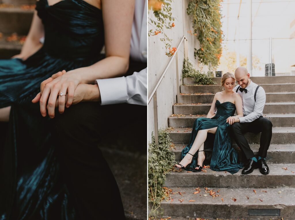 Formal Winspear Opera House Engagement Session by Dallas Wedding Photographer Kyrsten Ashlay Photography