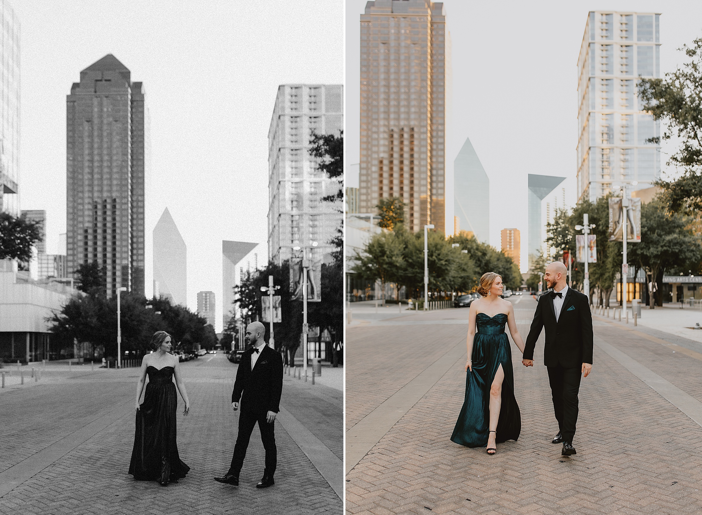 Formal Winspear Opera House Engagement Session by Dallas Wedding Photographer Kyrsten Ashlay Photography