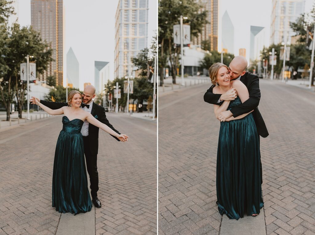 Formal Winspear Opera House Engagement Session by Dallas Wedding Photographer Kyrsten Ashlay Photography