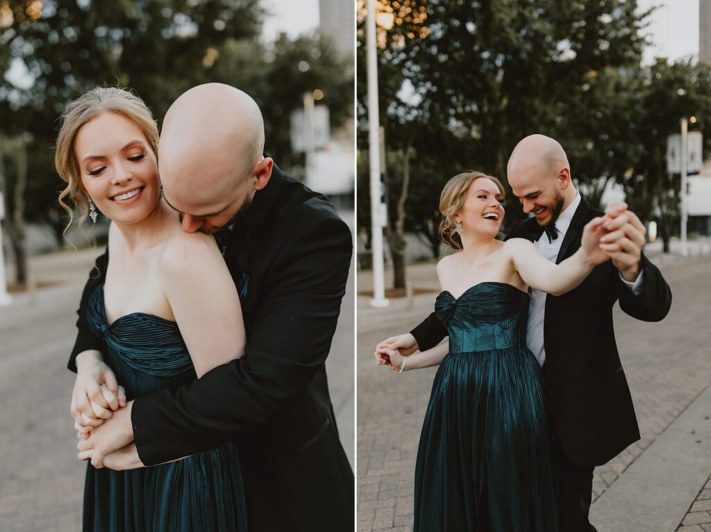 Formal Winspear Opera House Engagement Session by Dallas Wedding Photographer Kyrsten Ashlay Photography